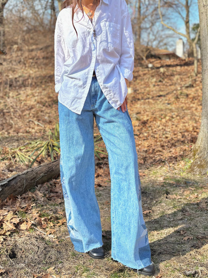 Blue Star Pinwheel Lees