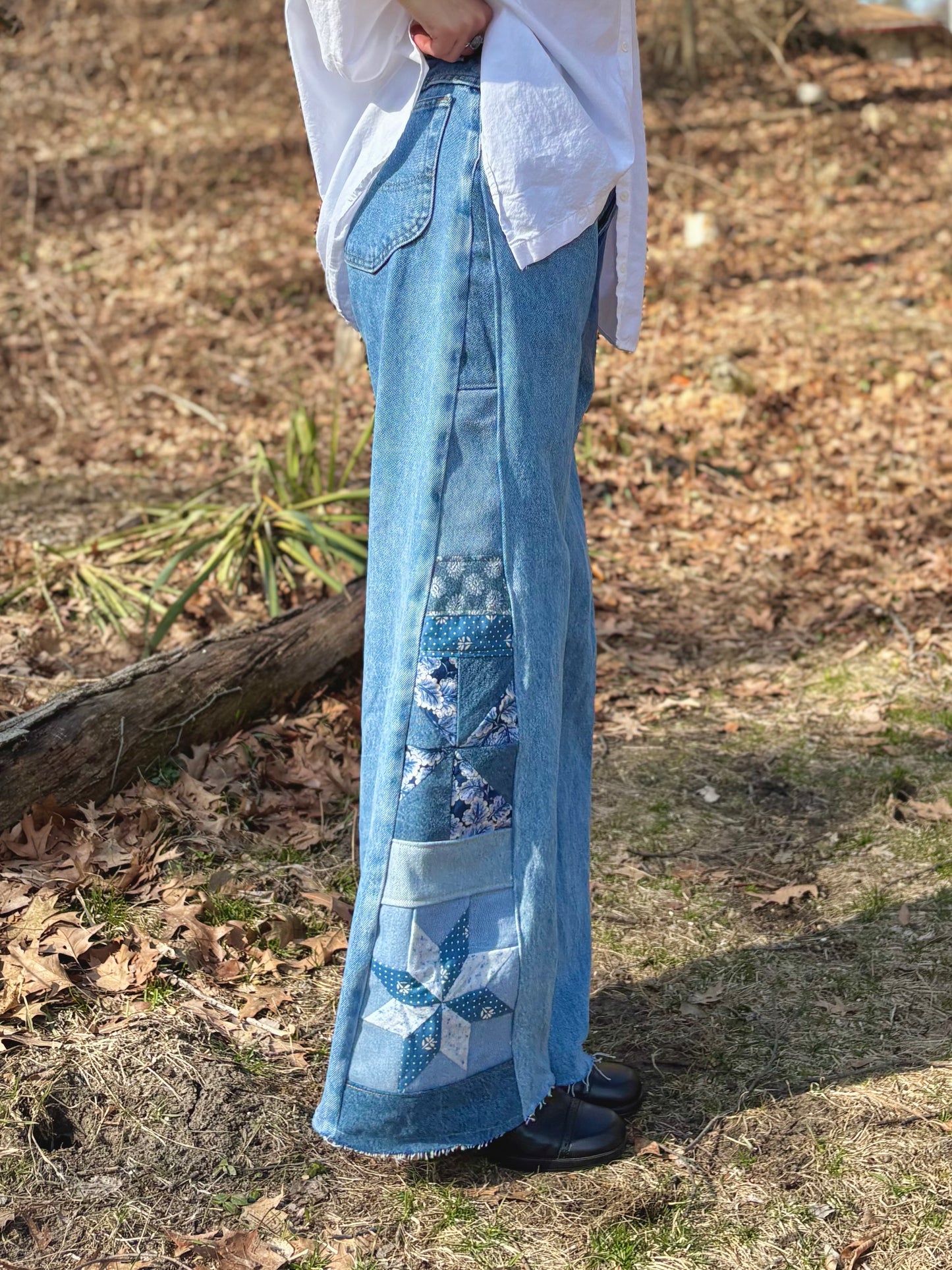 Blue Star Pinwheel Lees