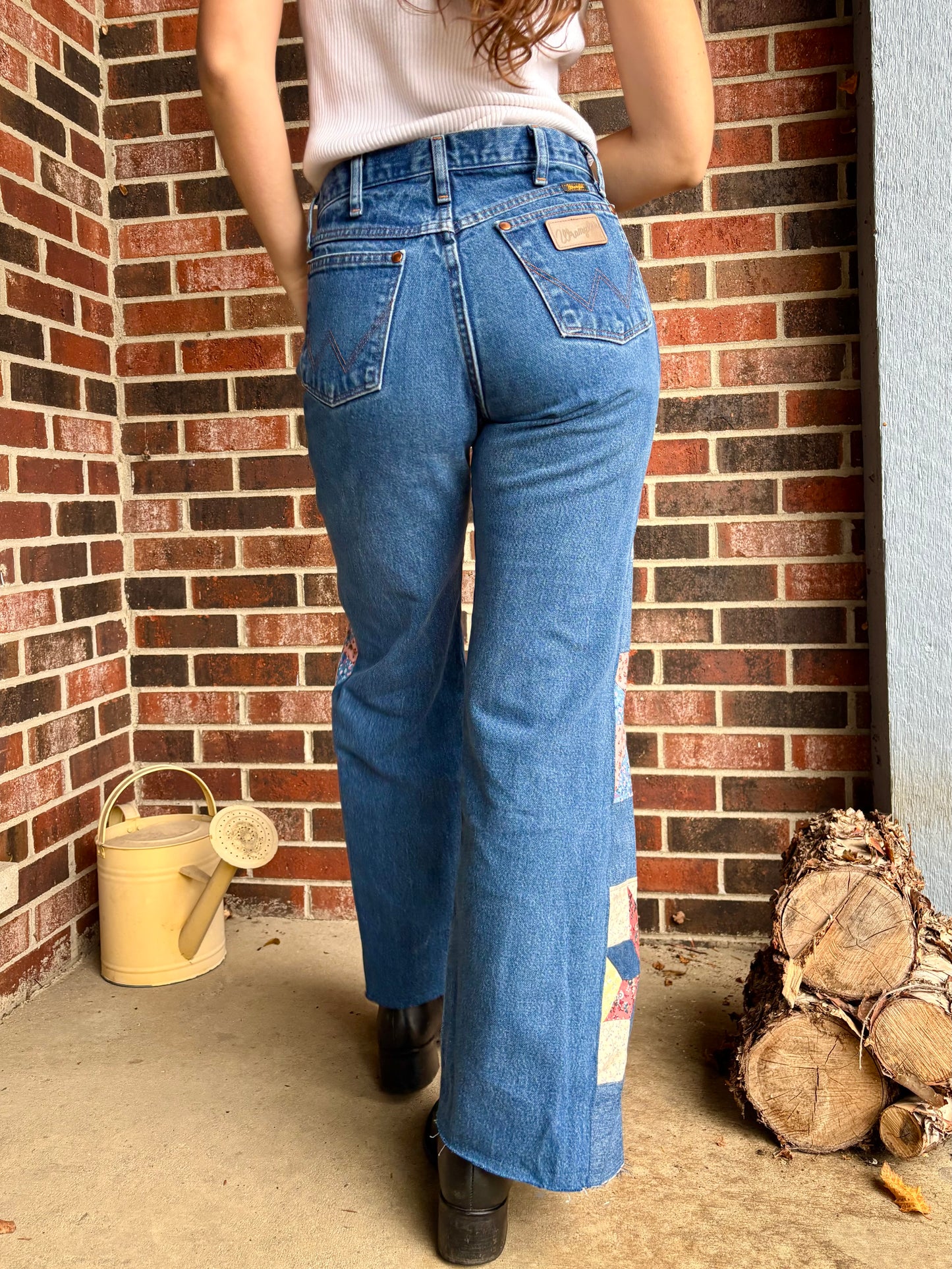 Pink & Blue Star Pinwheel Wranglers