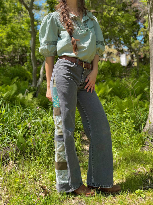 Sage Green Pinwheel Rustlers