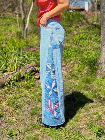 Double Star Pinwheel Levi's